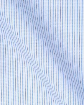 Canclini Milano Blue Stripe Shirt 6409.w230.0001.fan