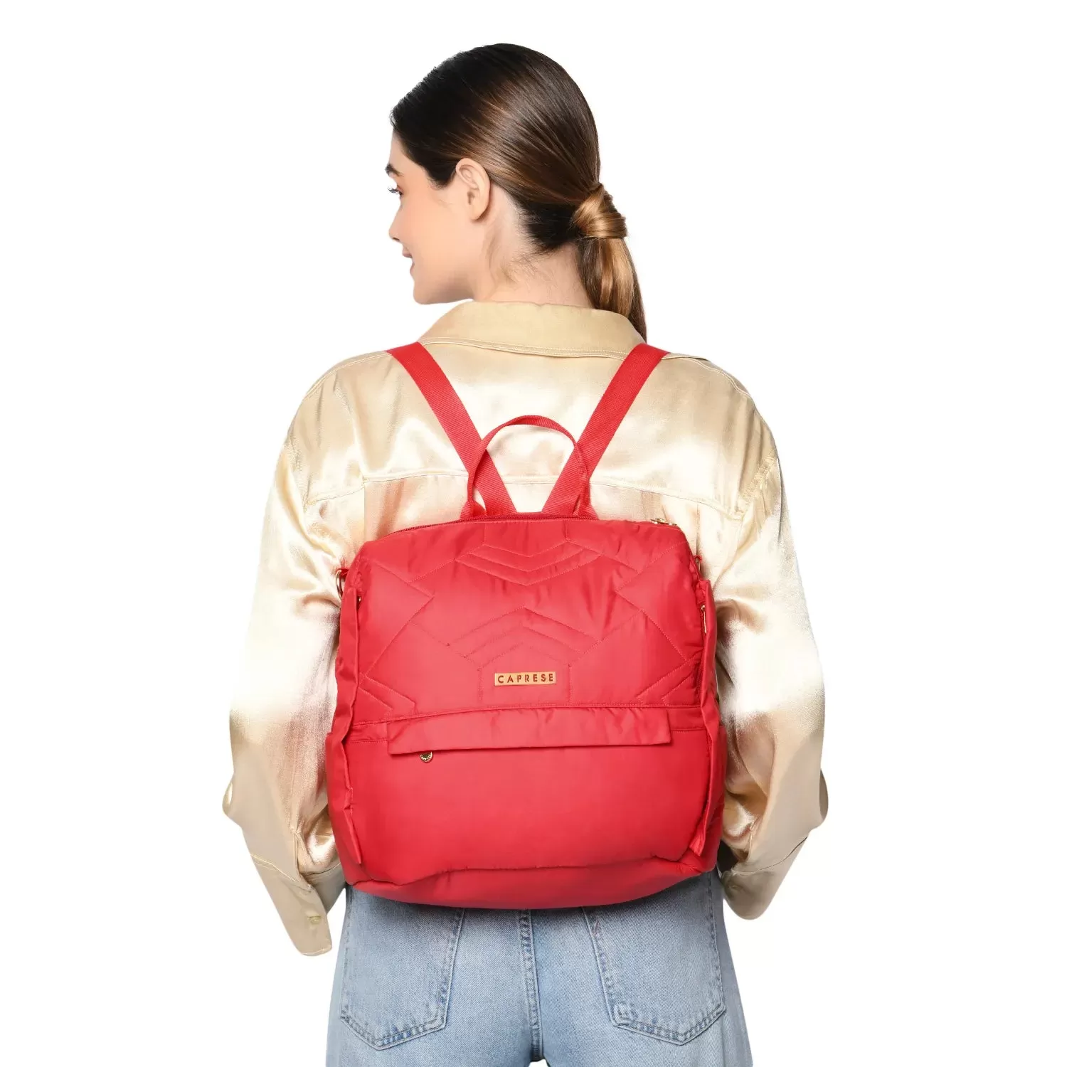 Caprese Clara Backpack Large Red