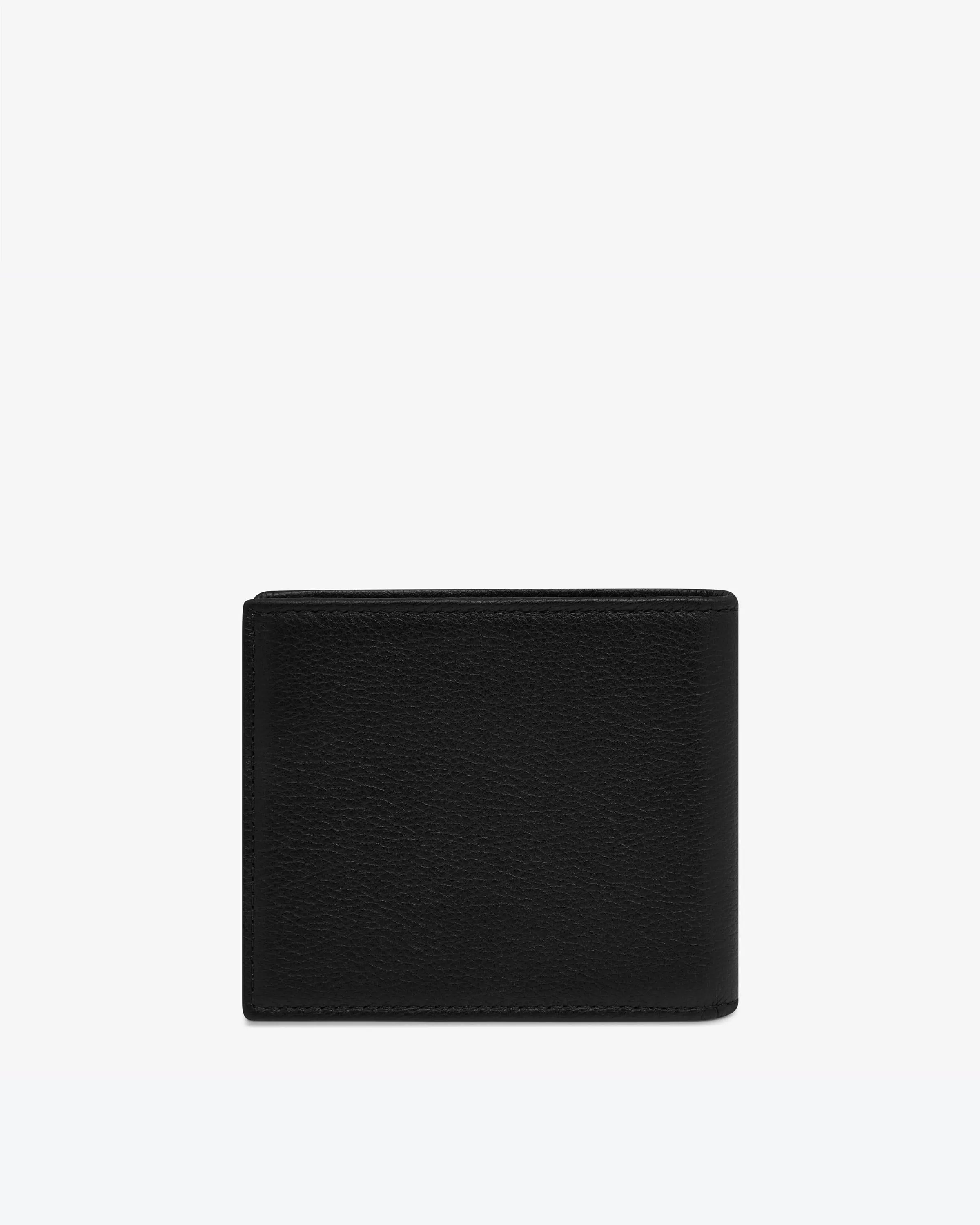 Castle Street Bi-Fold Wallet - Black