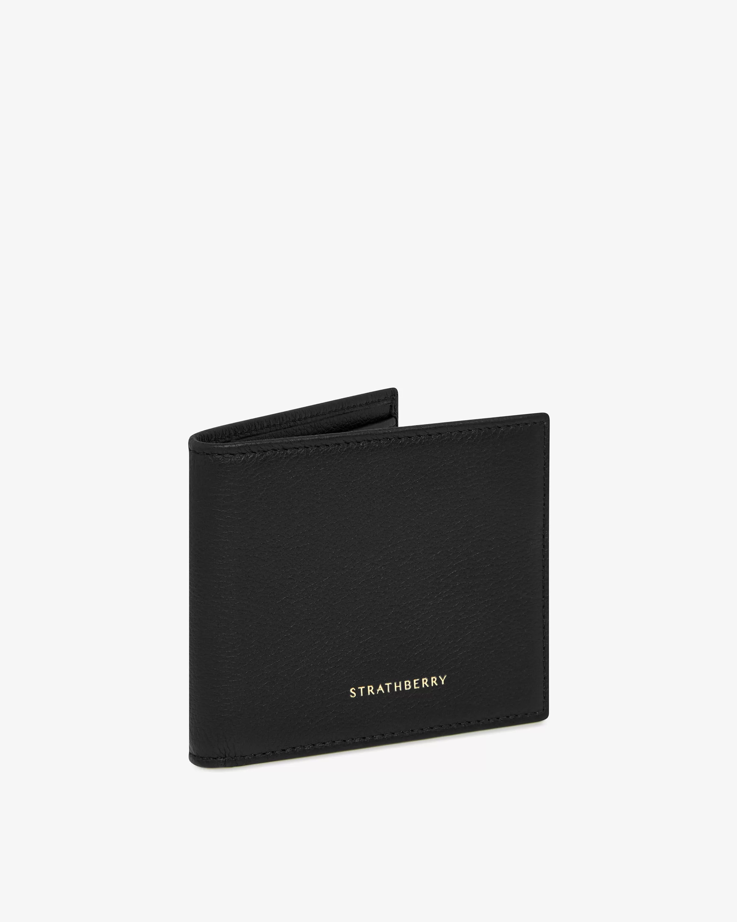 Castle Street Bi-Fold Wallet - Black