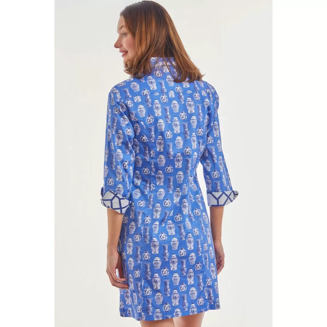 Chinoiserie Shirt Dress