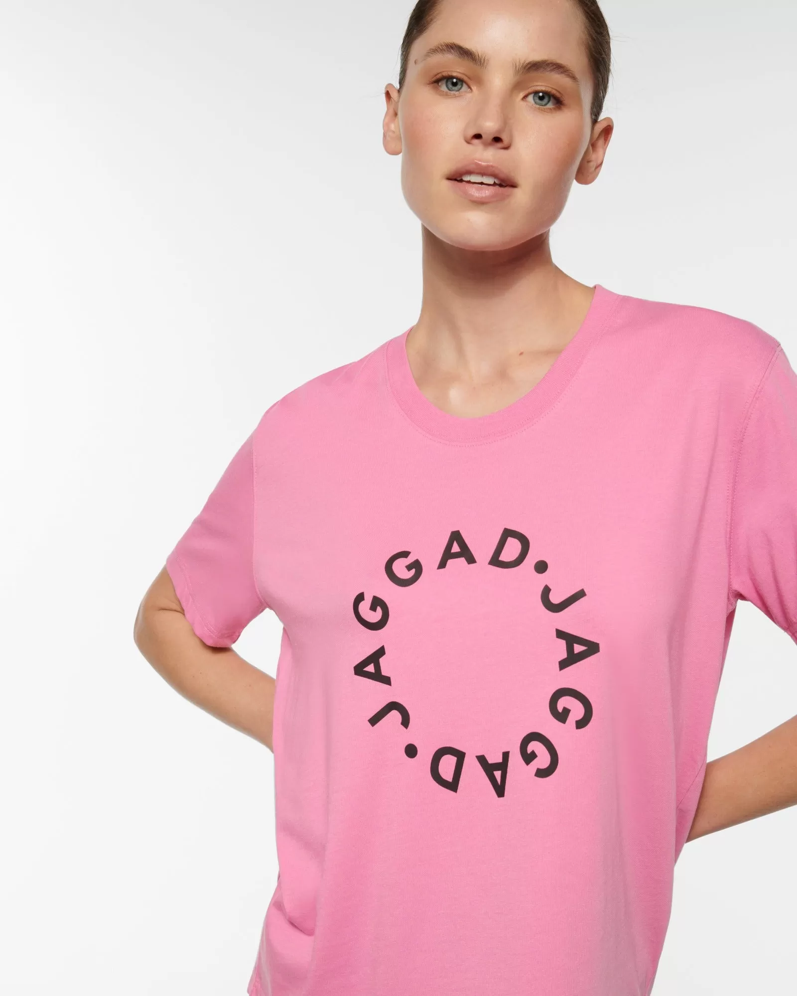 CLASSIC CIRCLE TEE AURORA PINK