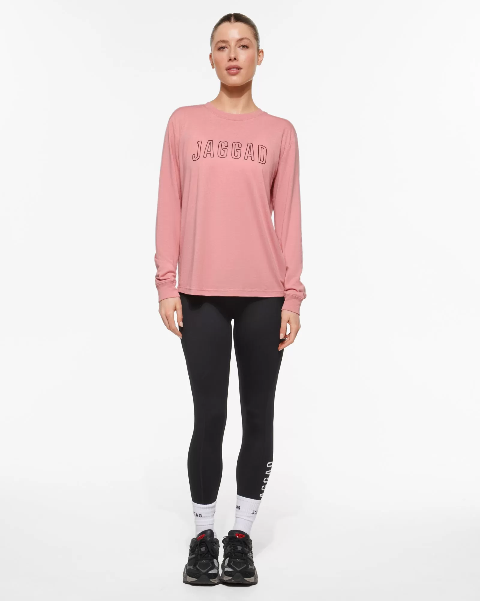 CLASSIC KEYLINE LONG SLEEVE TEE BLUSH