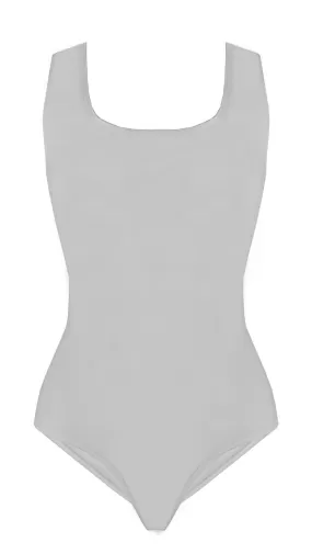 {Clearance Stock} Organic Bamboo Bodysuit in White