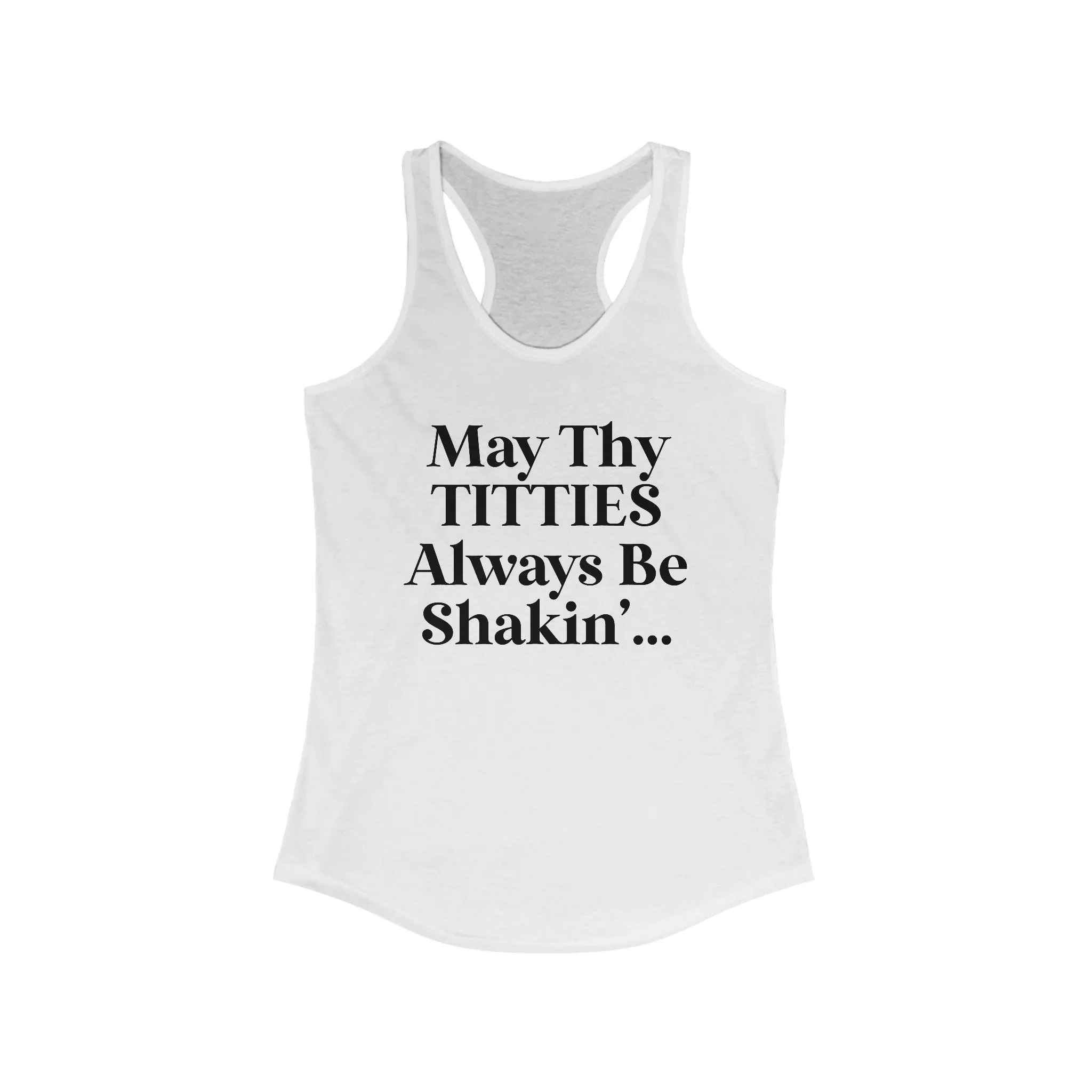 Cody 6.9 Women's Ideal Racerback Tank | Cody Rigsby Parody Quote Tank Top