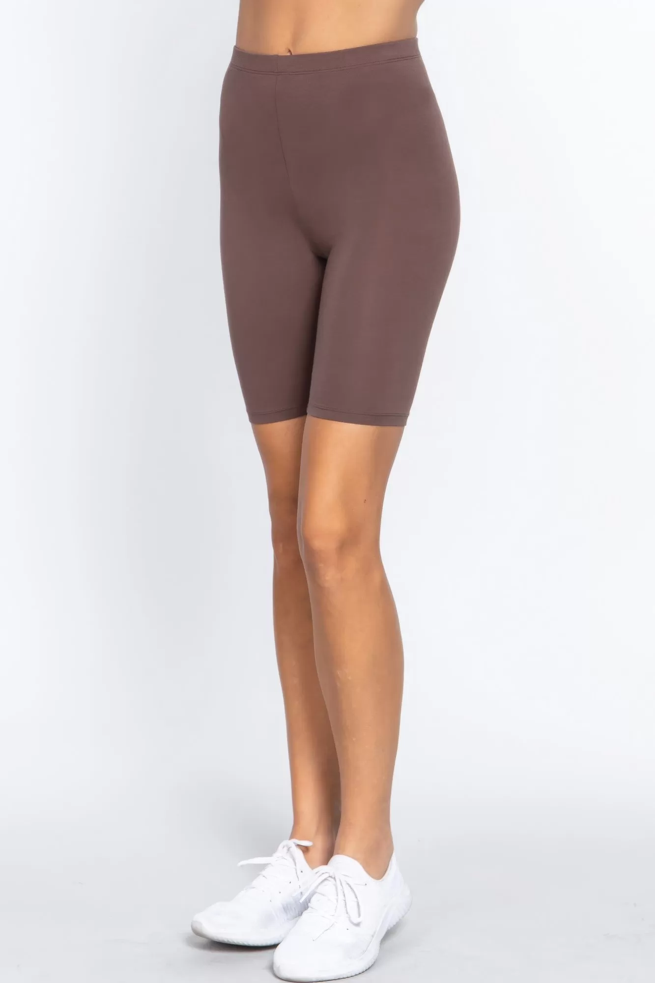 Cotton Jersey Short Leggings