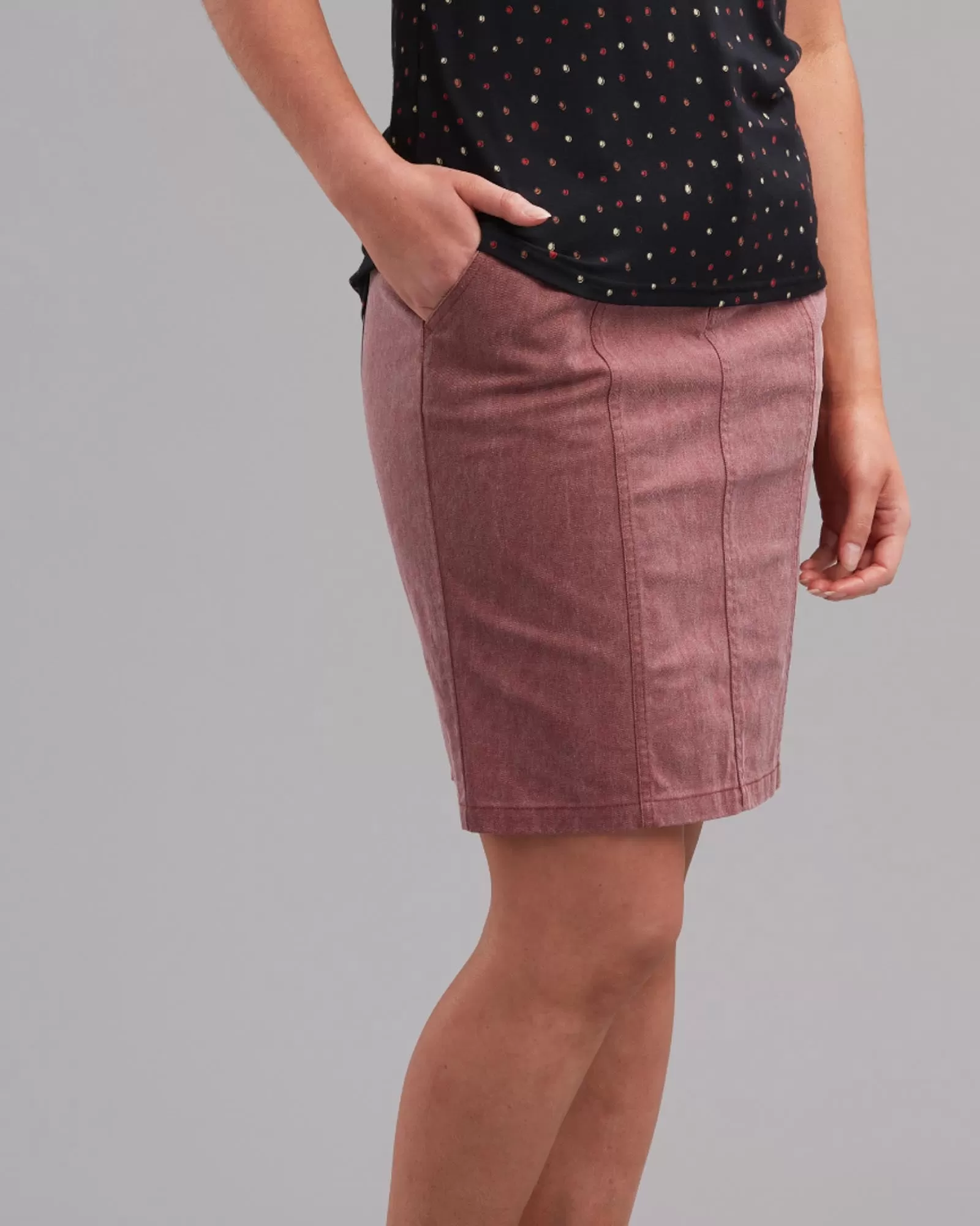 COTTON PANEL  SKIRT