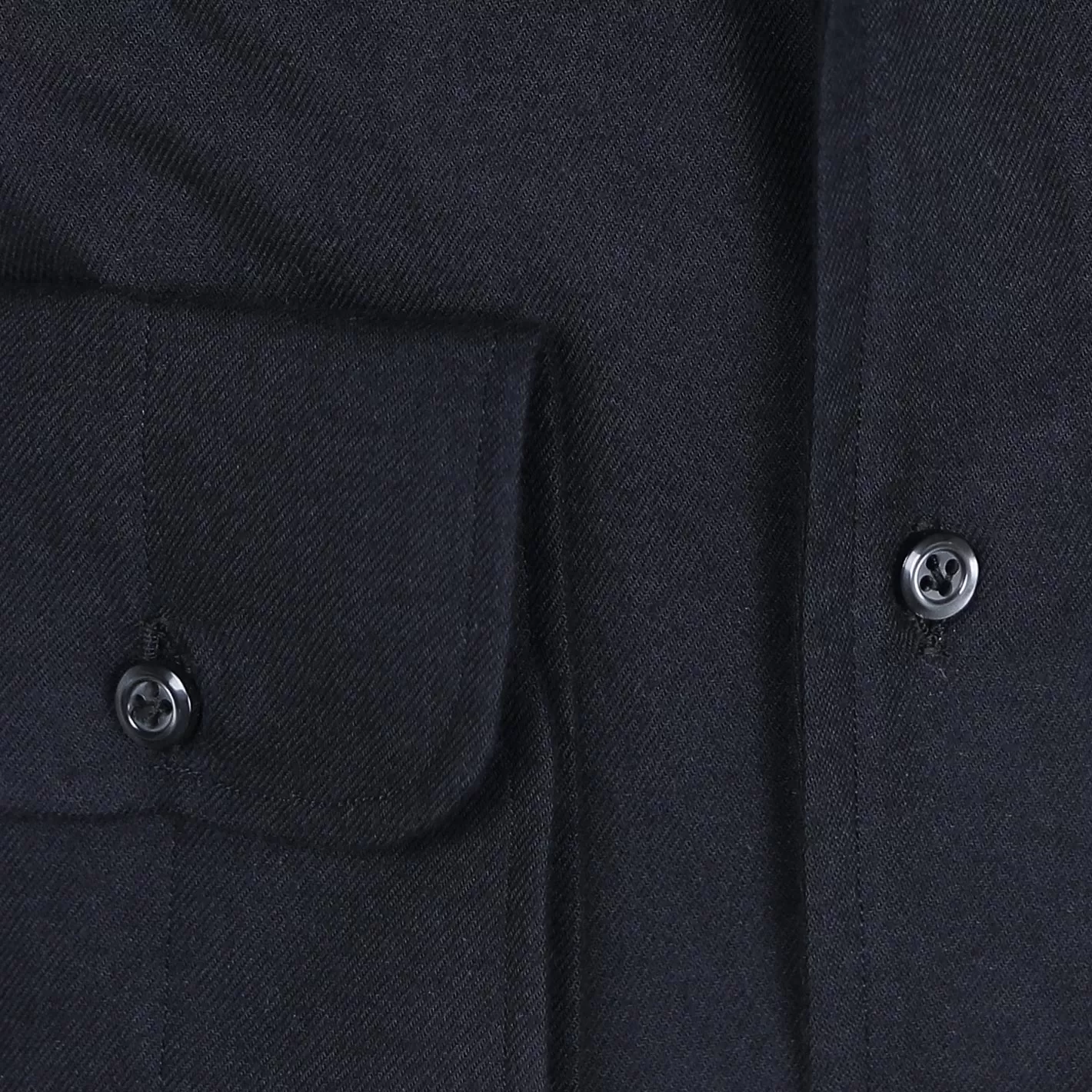 Dark Blue Cotton Cashmere Paramontura Shirt