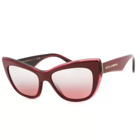 Dolce & Gabbana 0DG4417 Sunglasses Burgundy / Red Mirror Women's