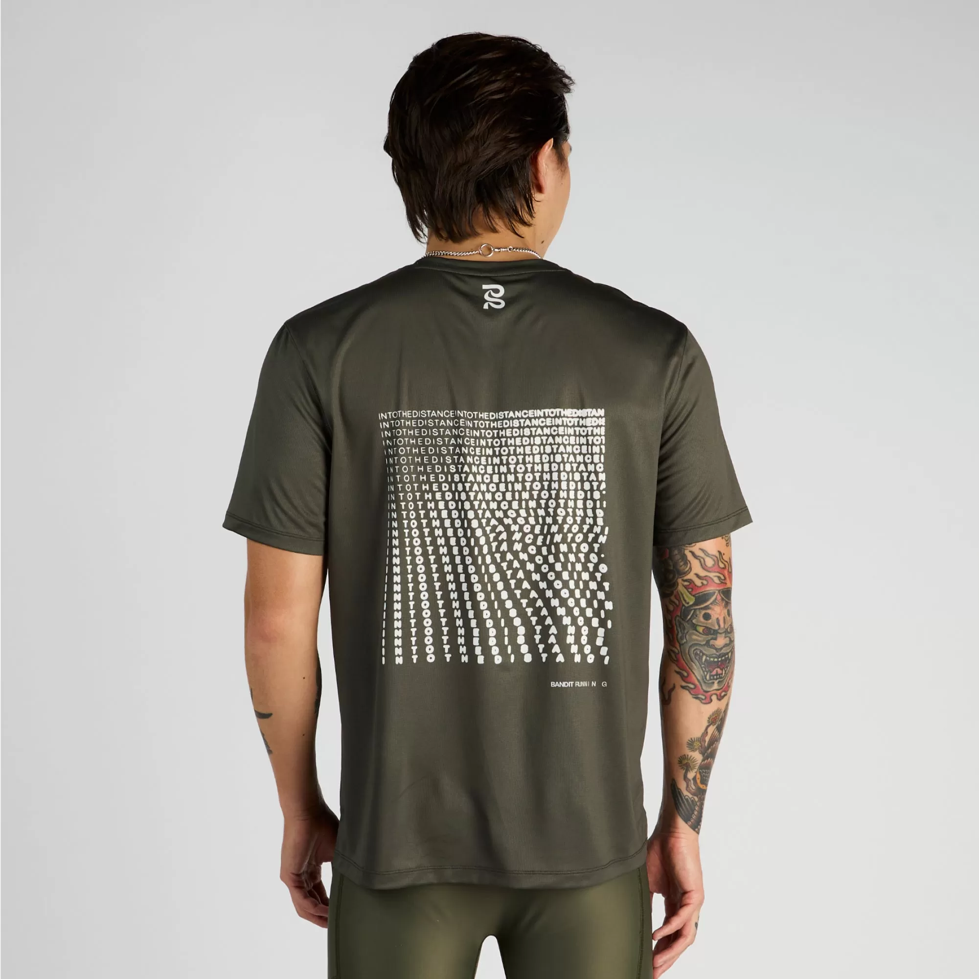 Drift™ "Into the Distance" Performance Tee - Olive