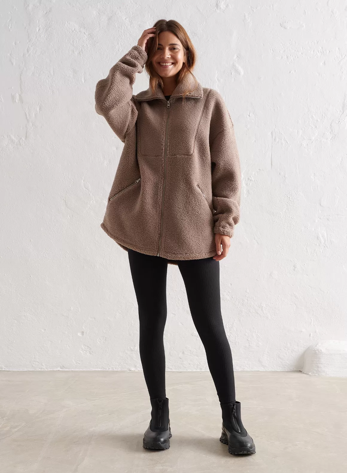 Espresso Pile Jacket