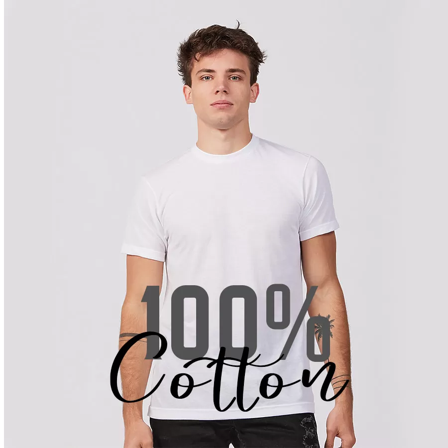 Extra Large print- 100% cotton Tee (DTG Printed)