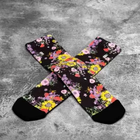 Floral Crew Sock