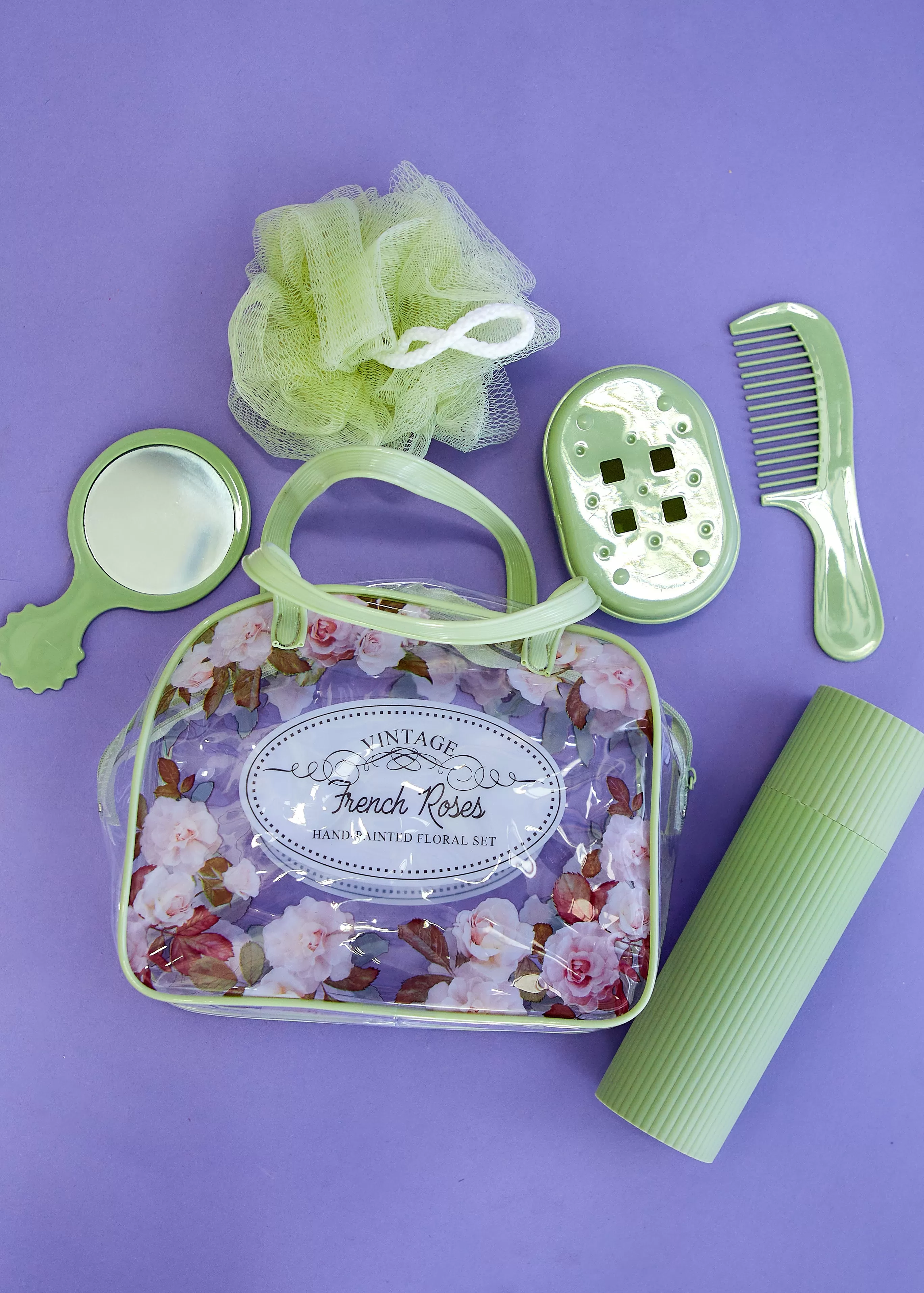 Floral Toiletry Set - 3 Colors