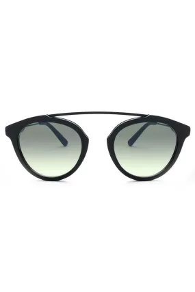 Flower 28 in Matte Black Acetate