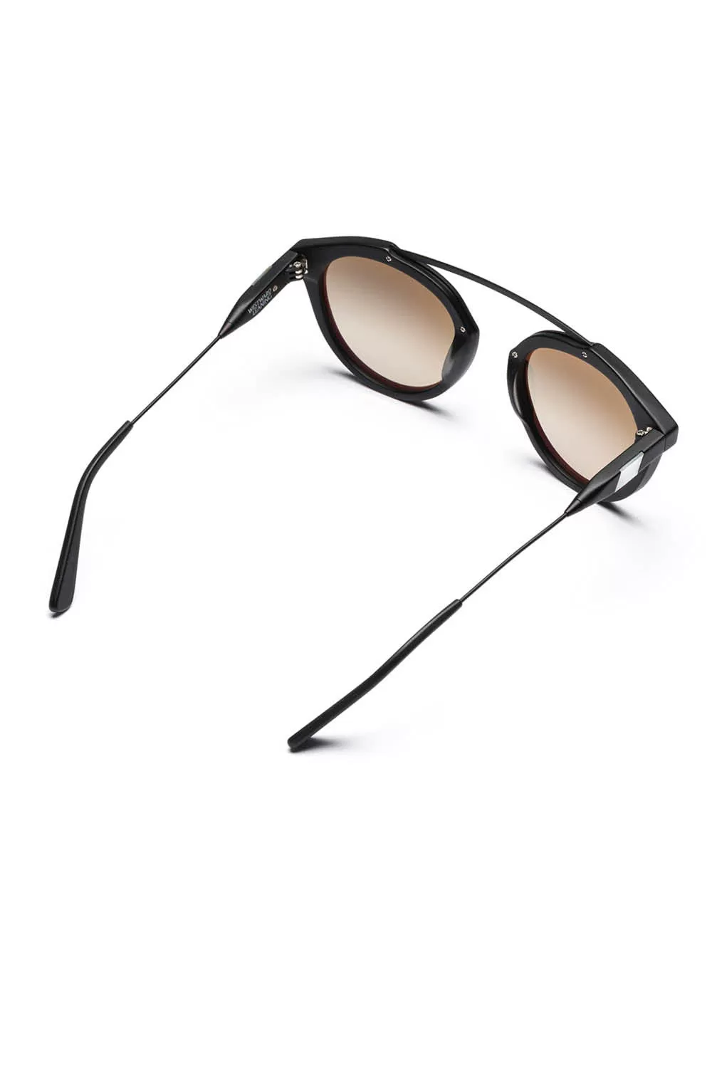 Flower 28 in Matte Black Acetate