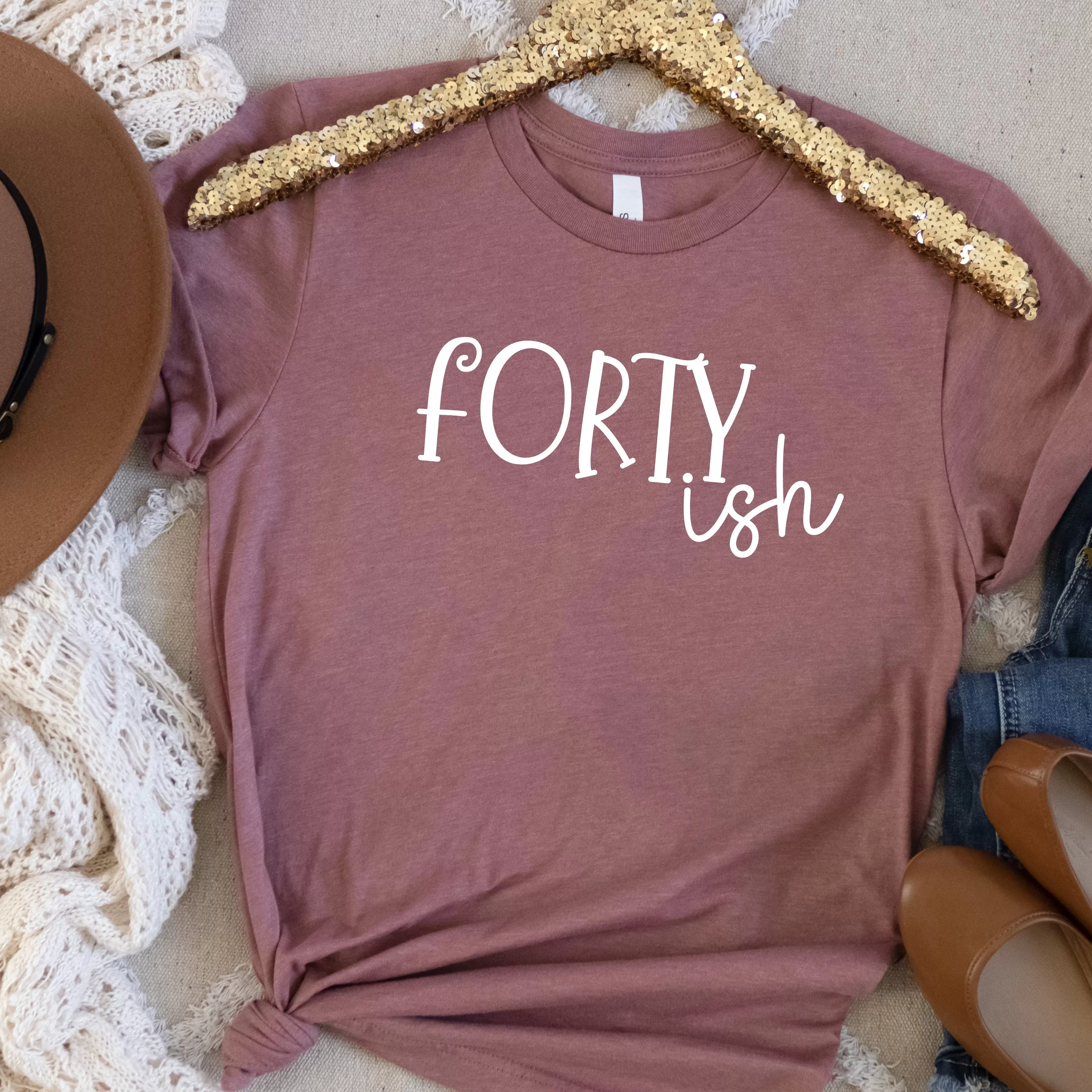 FORTY-ish Birthday Shirt | 40th Birthday Shirt | Funny Birthday Shirt