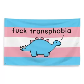 fuck transphobia flag