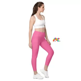 Fuscia Festival Gym Leggings