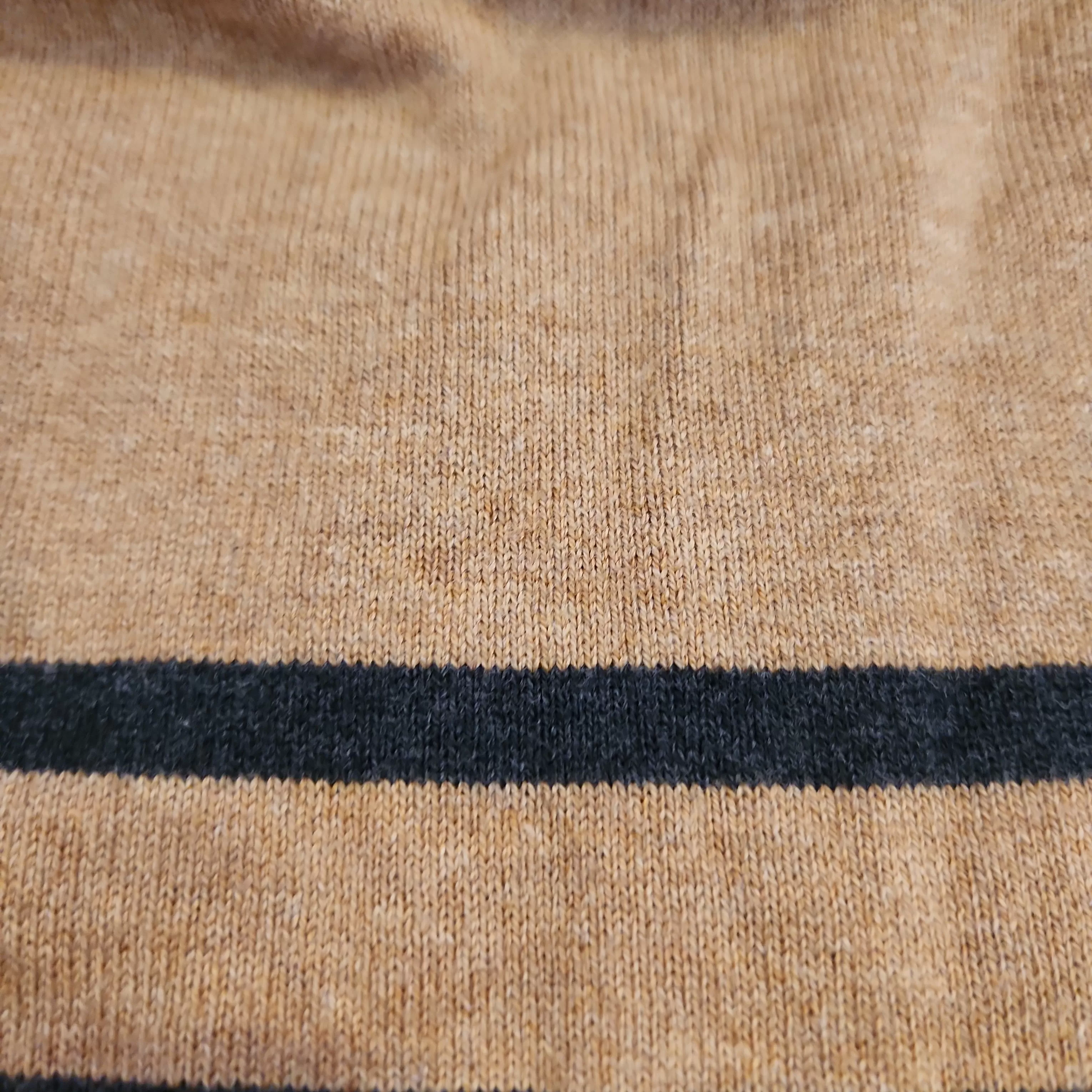 Gap Brown and Black Striped Pull Over Men's Sweater | Pre Loved |