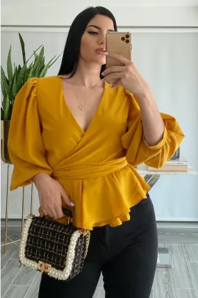 Girl In Another City Wrap Top