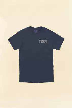 Godspeed 'Genuine' Heavyweight Organic T-Shirt - Navy