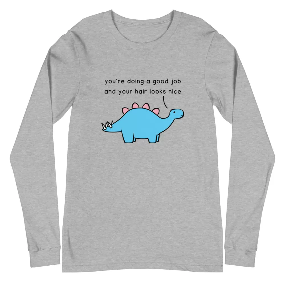 Good Job Stegosaurus | long-sleeved tee