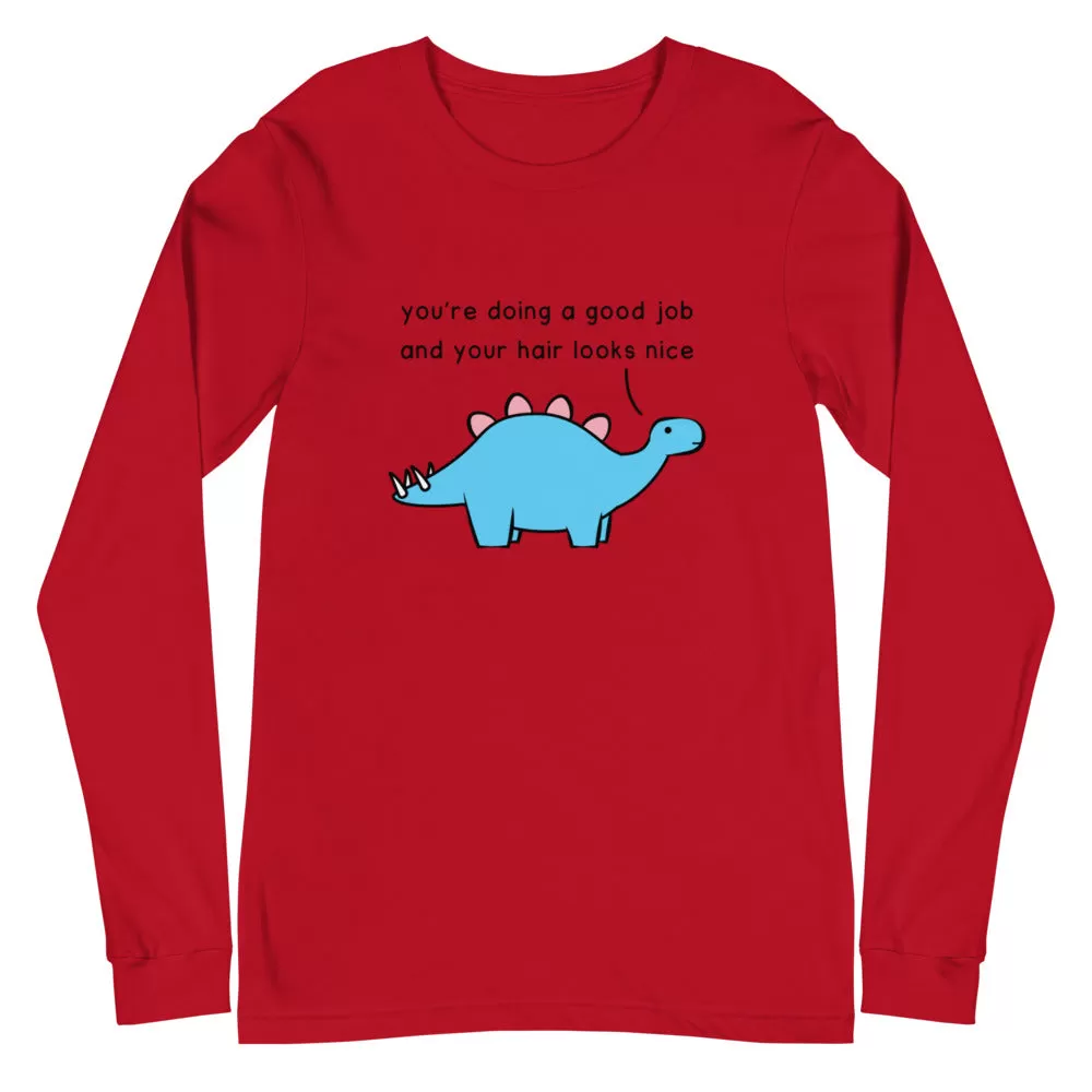 Good Job Stegosaurus | long-sleeved tee