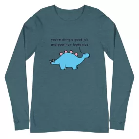 Good Job Stegosaurus | long-sleeved tee