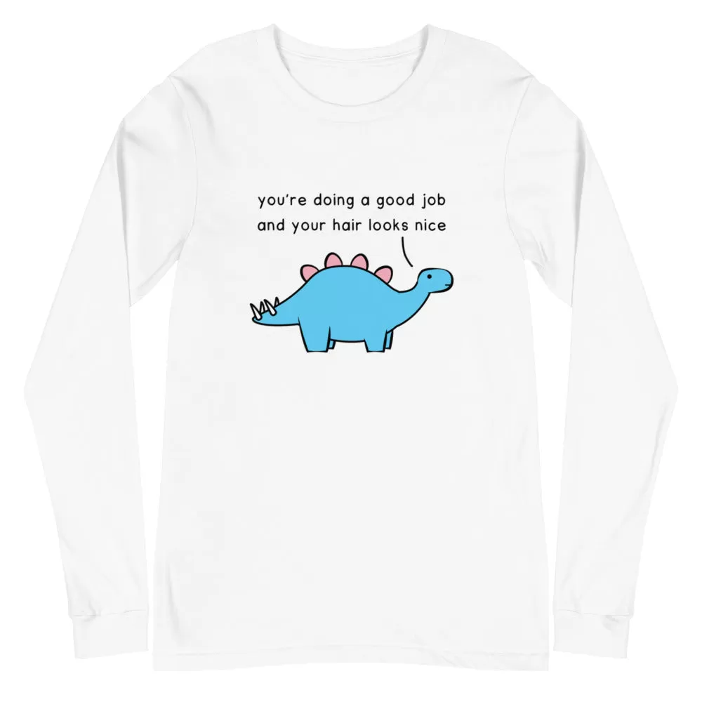 Good Job Stegosaurus | long-sleeved tee