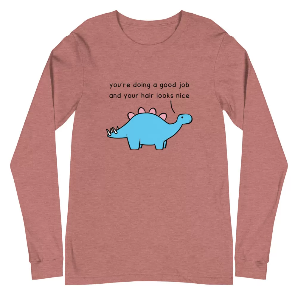 Good Job Stegosaurus | long-sleeved tee