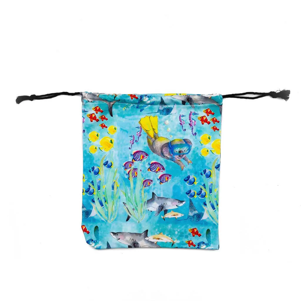 Great Barrier Reef Girls Long Sleeve Zip Swimmers