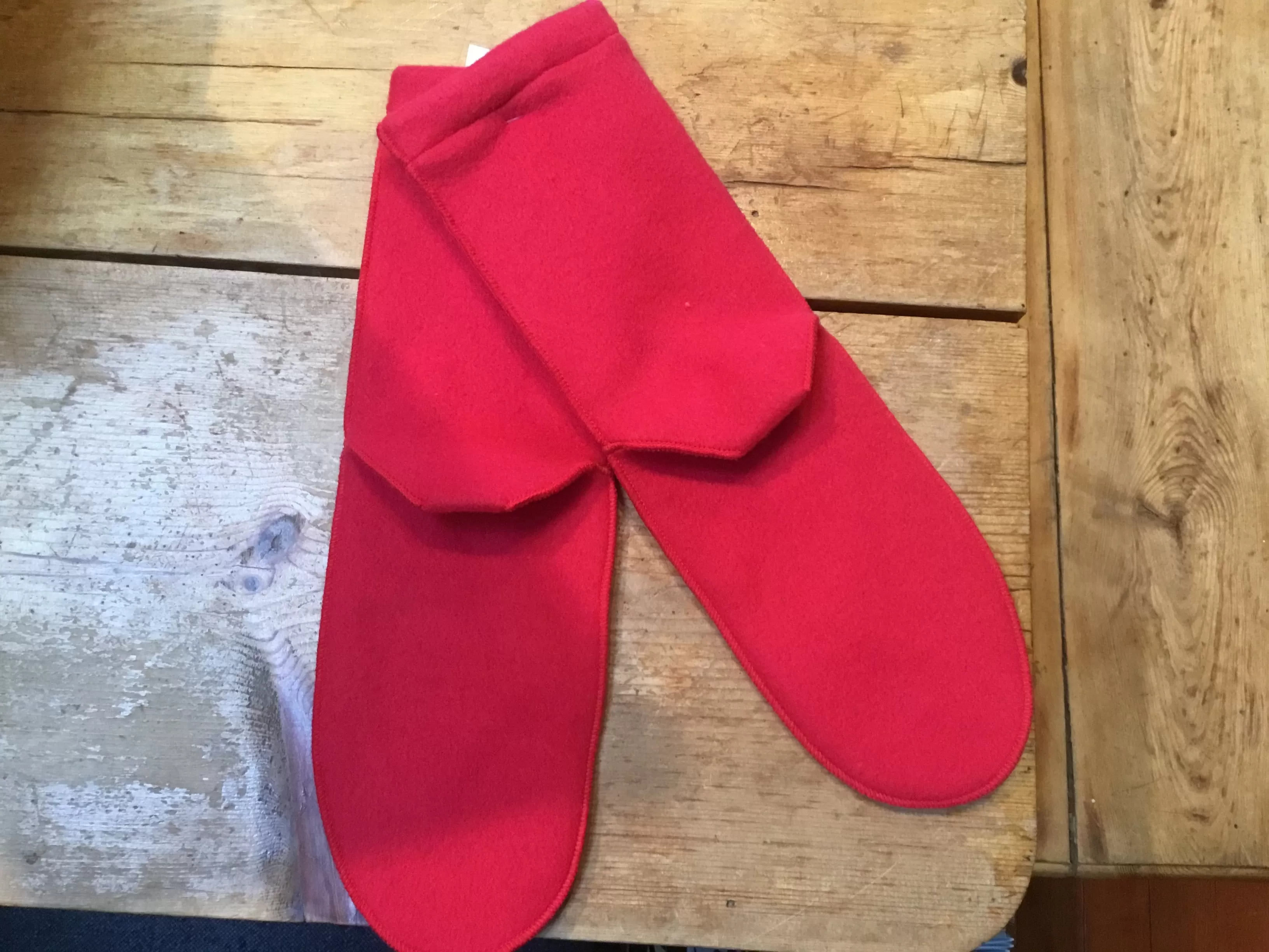 Handmade Fleece Adult Socks