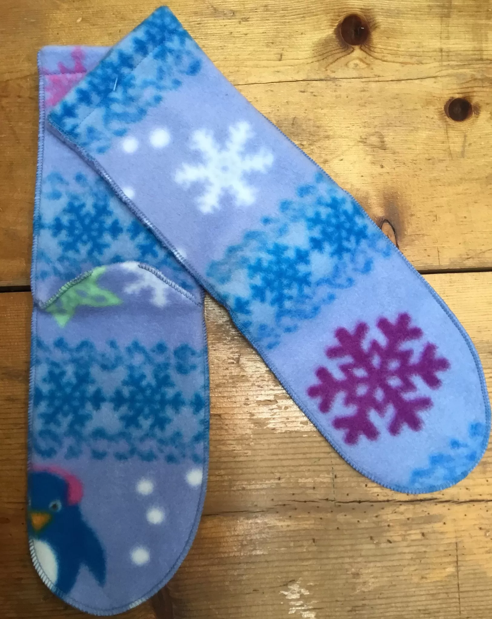 Handmade Fleece Adult Socks