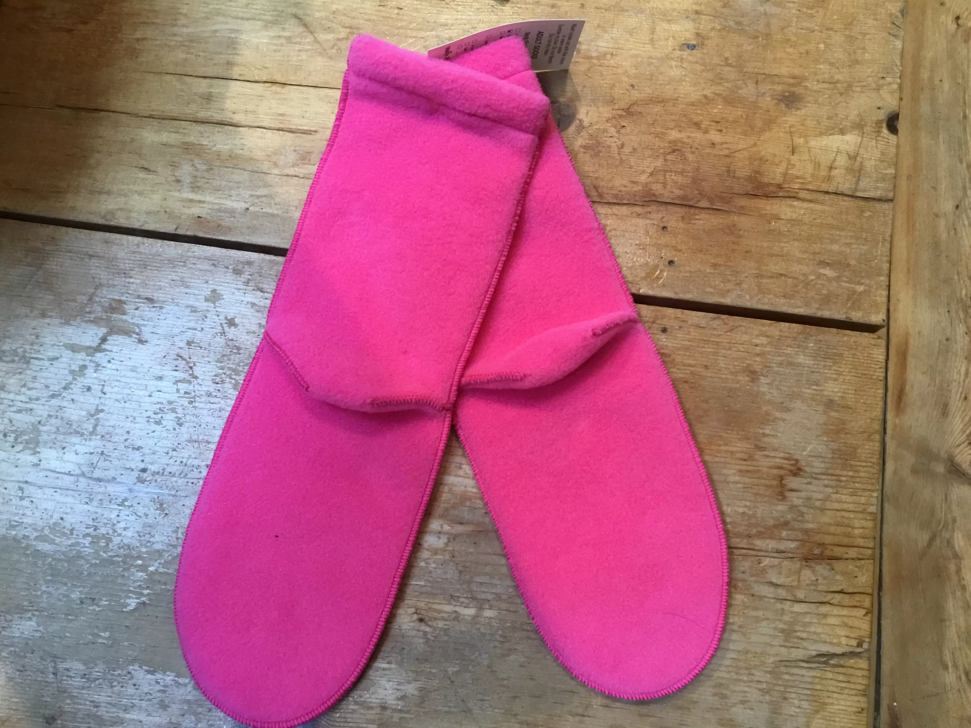 Handmade Fleece Adult Socks