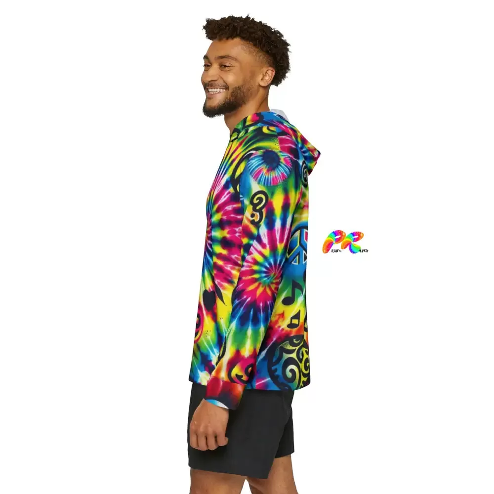 Happy Vibes Men's Sports Warmup Hoodie