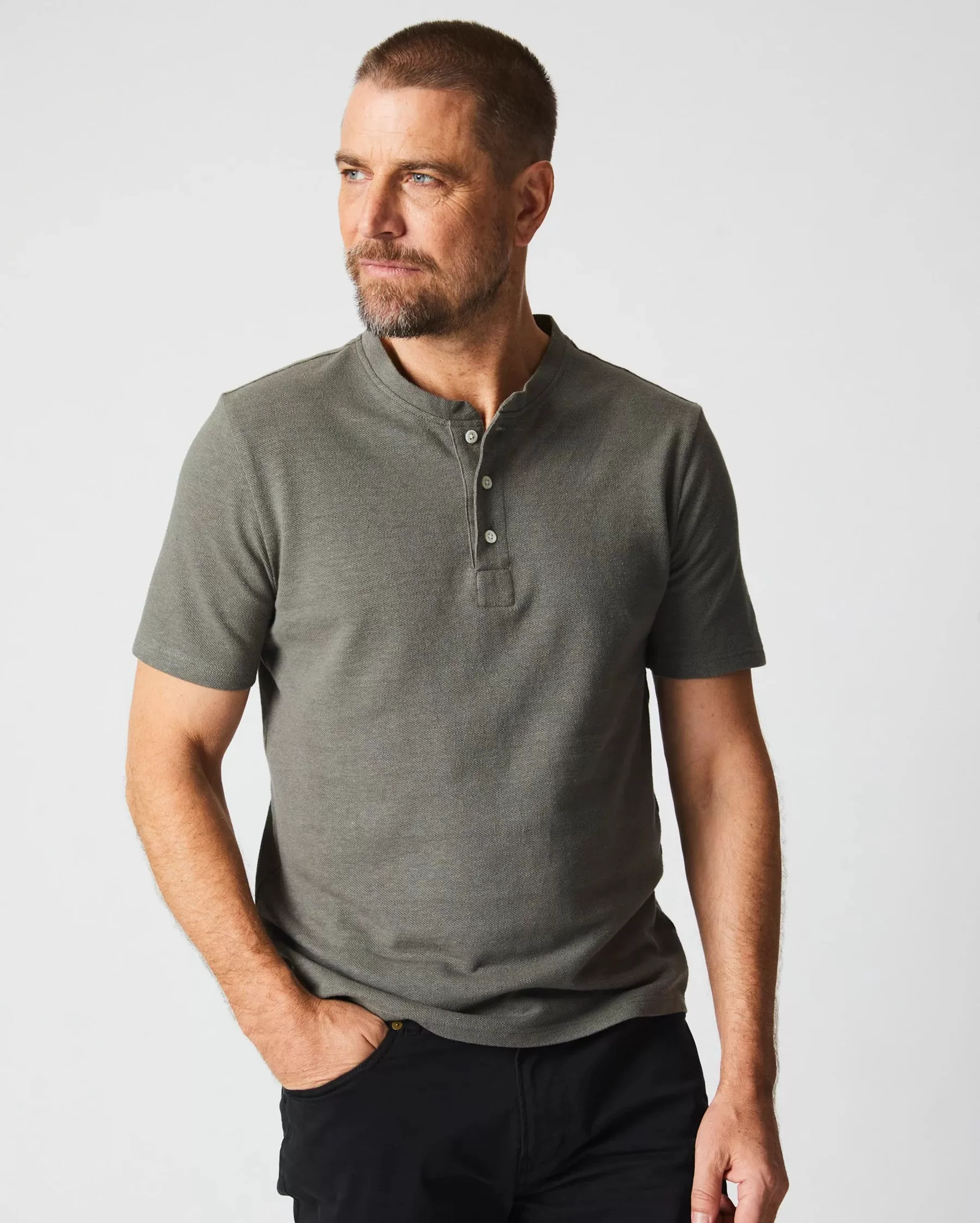 Hemp Cotton Henley