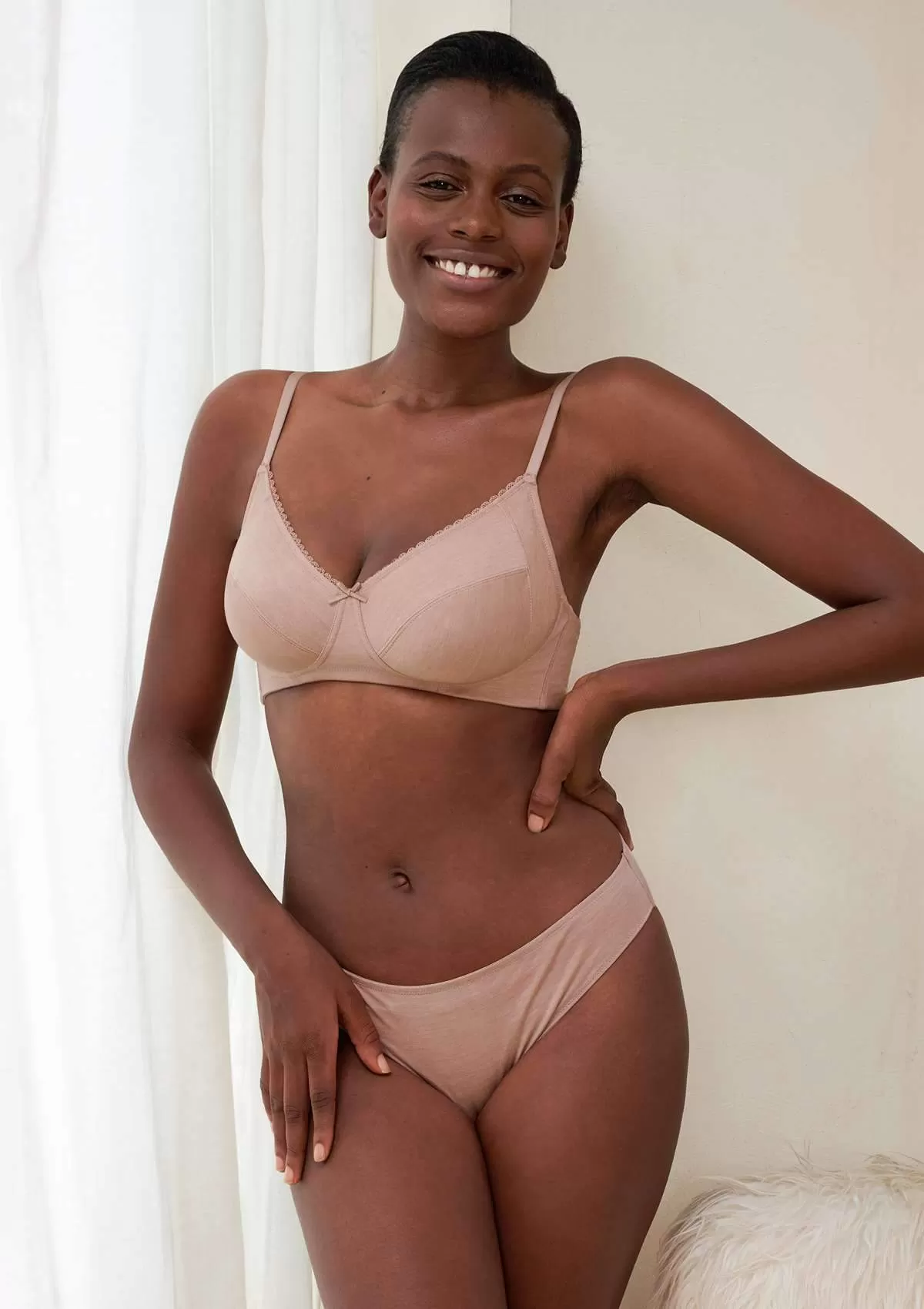 HSIA Comfort Cotton Unlined Bra