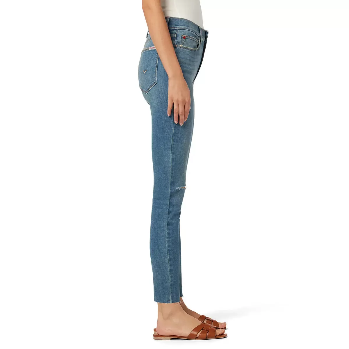 Hudson Women's Blair High Rise Super Skinny Ankle Jeans