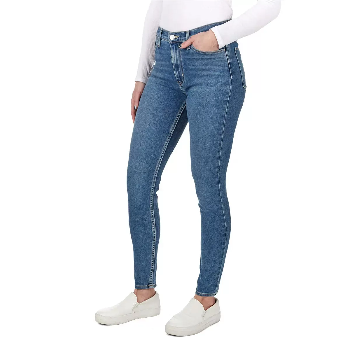 Hudson Women's Blair High Rise Super Skinny Ankle Jeans