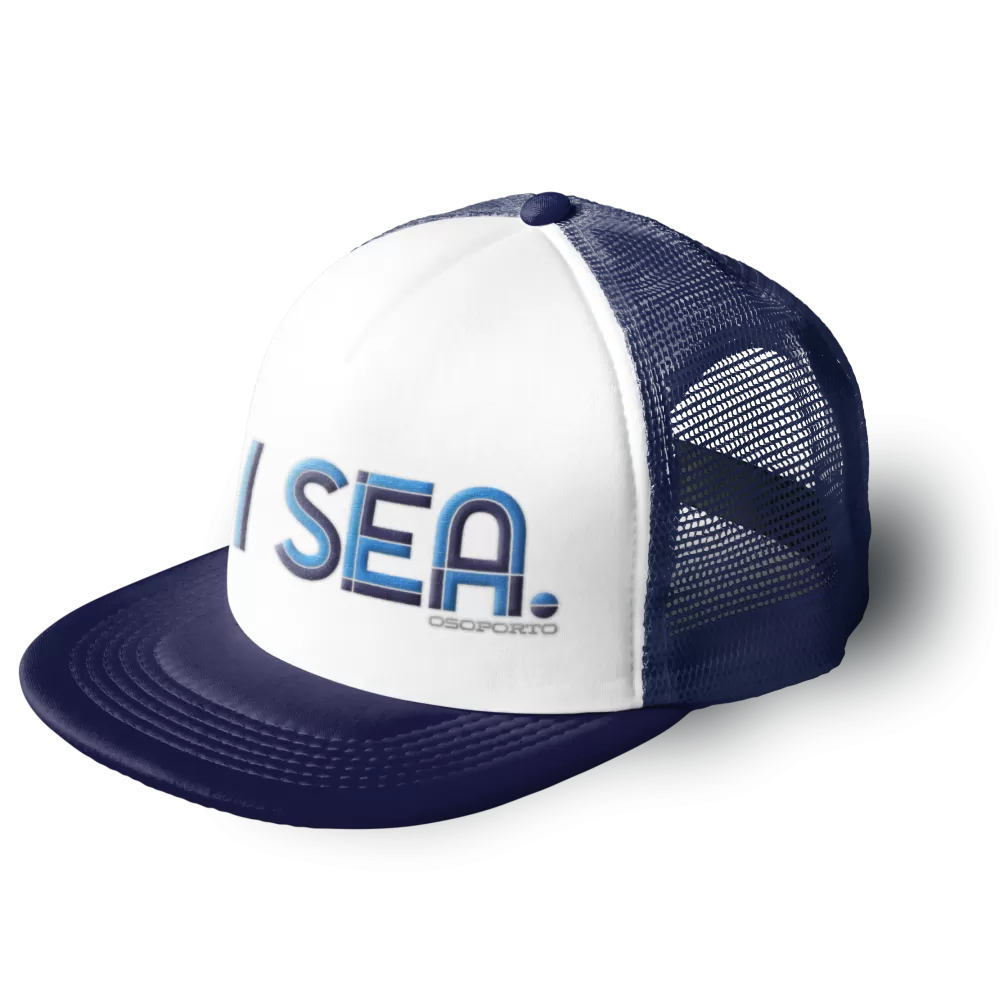 I Sea Flatbill Trucker Hat