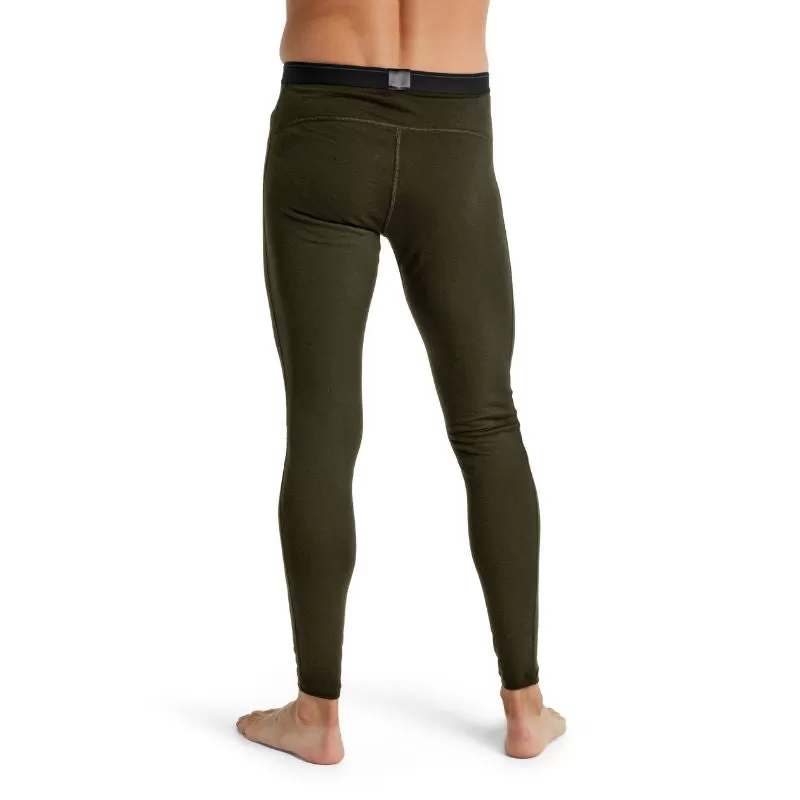 icebreaker Merino Base Layer Men's 200 Oasis Leggings Tights - Black, Loden