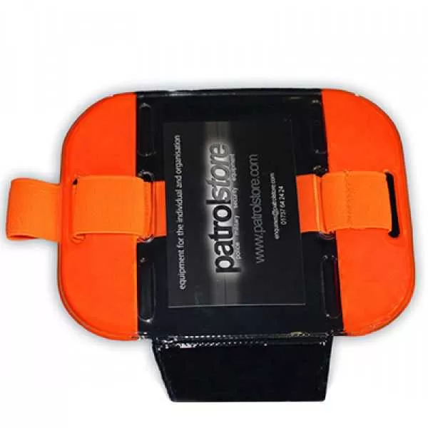 ID / SIA Licence Badge Holder - Arm Band High Viz Orange