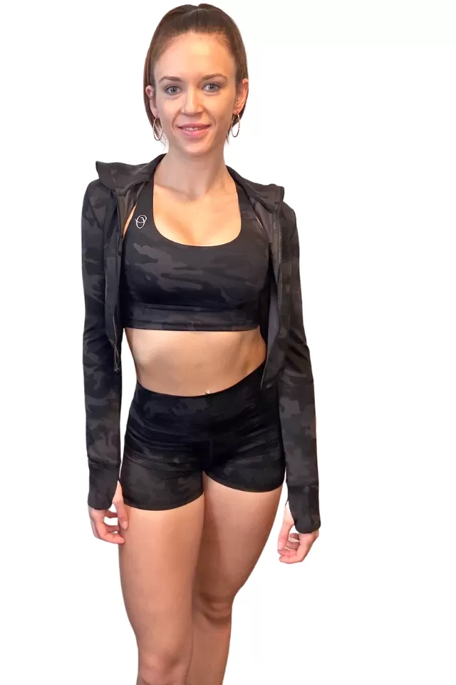 Imperial Black Camo Sports Bra