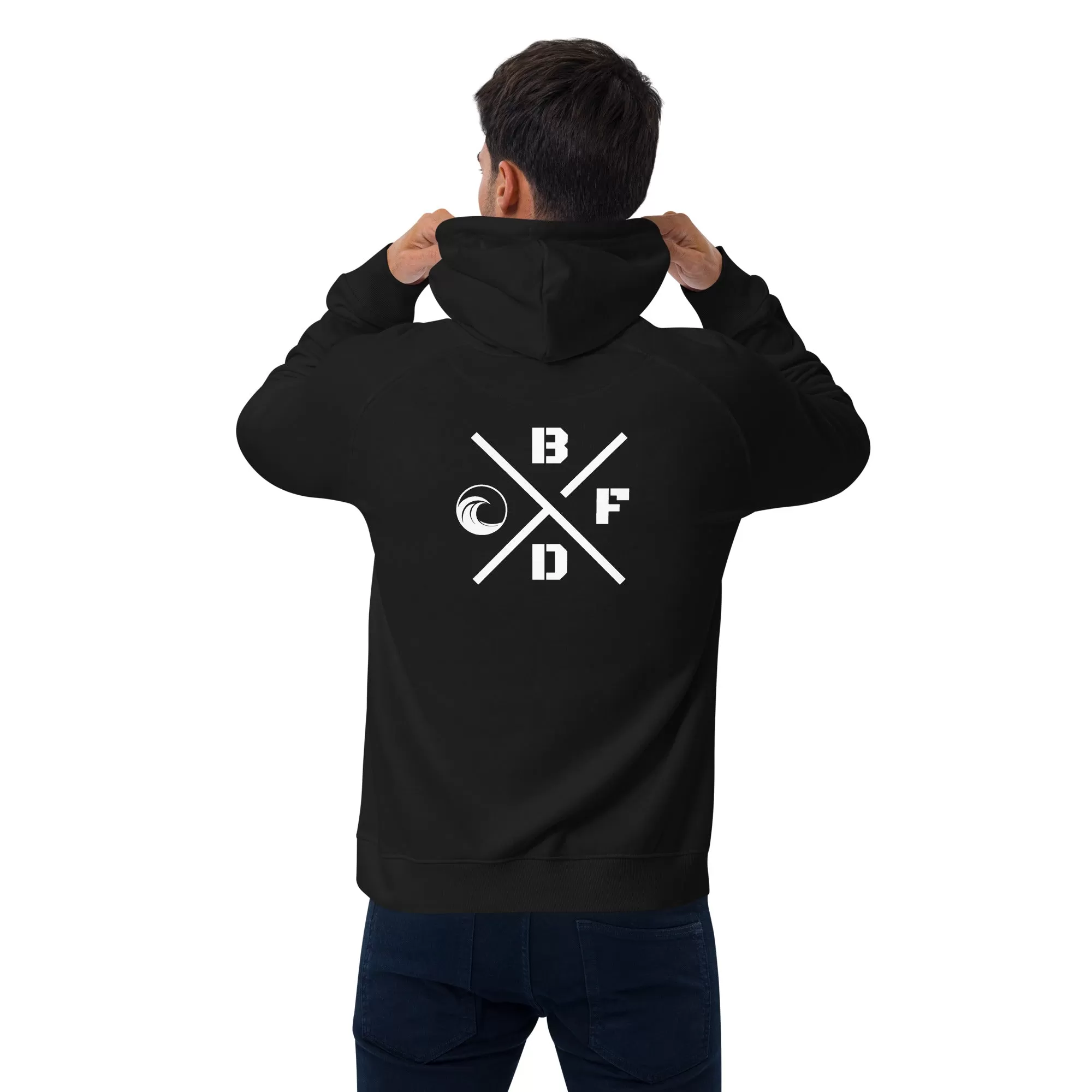 Initials Crossed Eco Hoodie XT