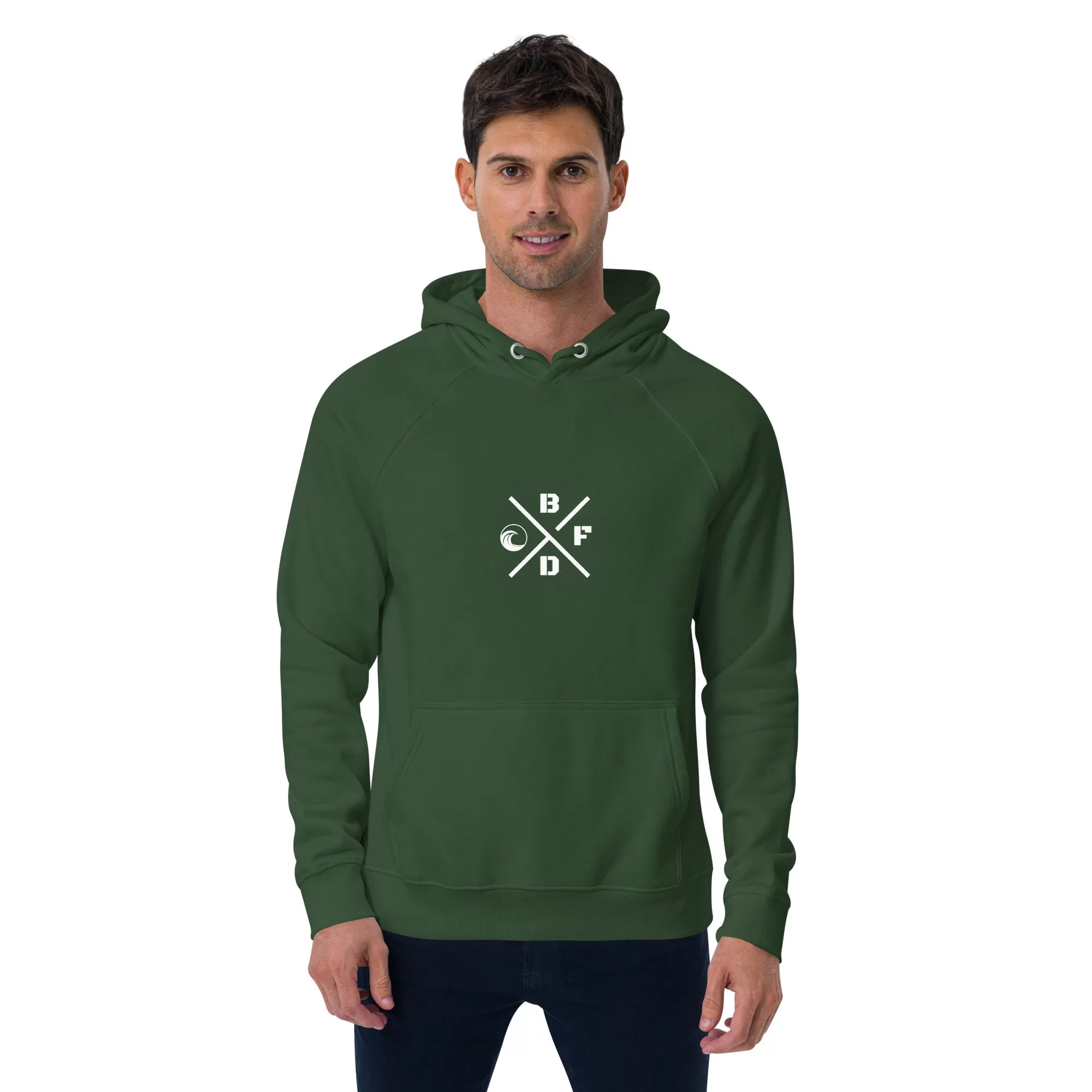 Initials Crossed Eco Hoodie XT