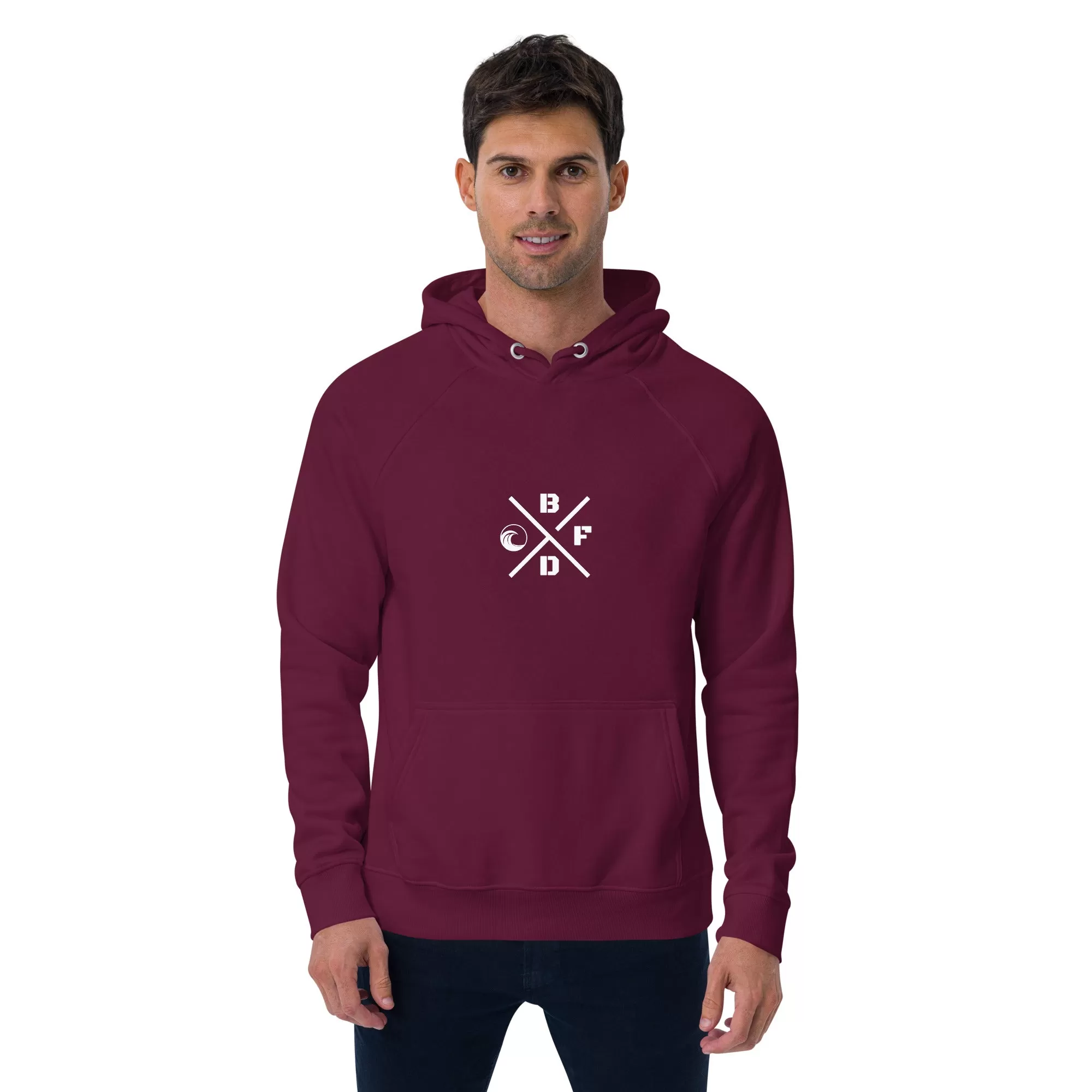 Initials Crossed Eco Hoodie XT