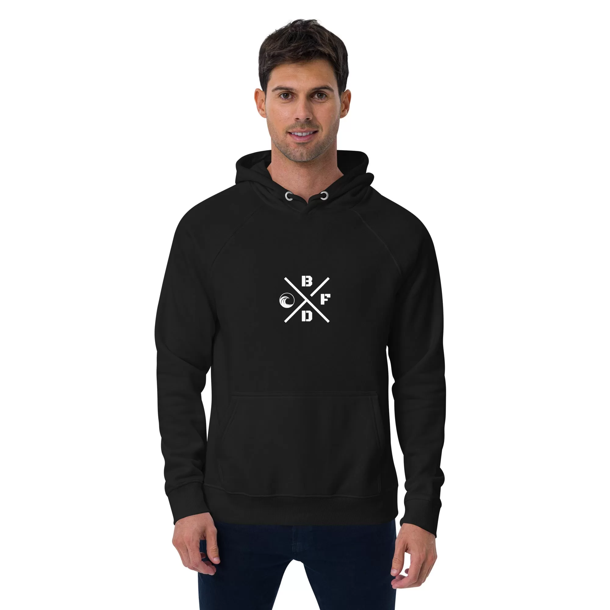 Initials Crossed Eco Hoodie XT