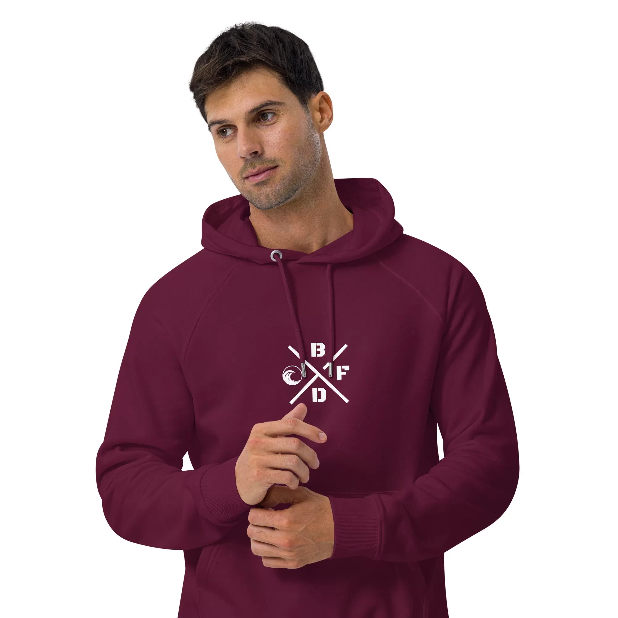 Initials Crossed Eco Hoodie XT