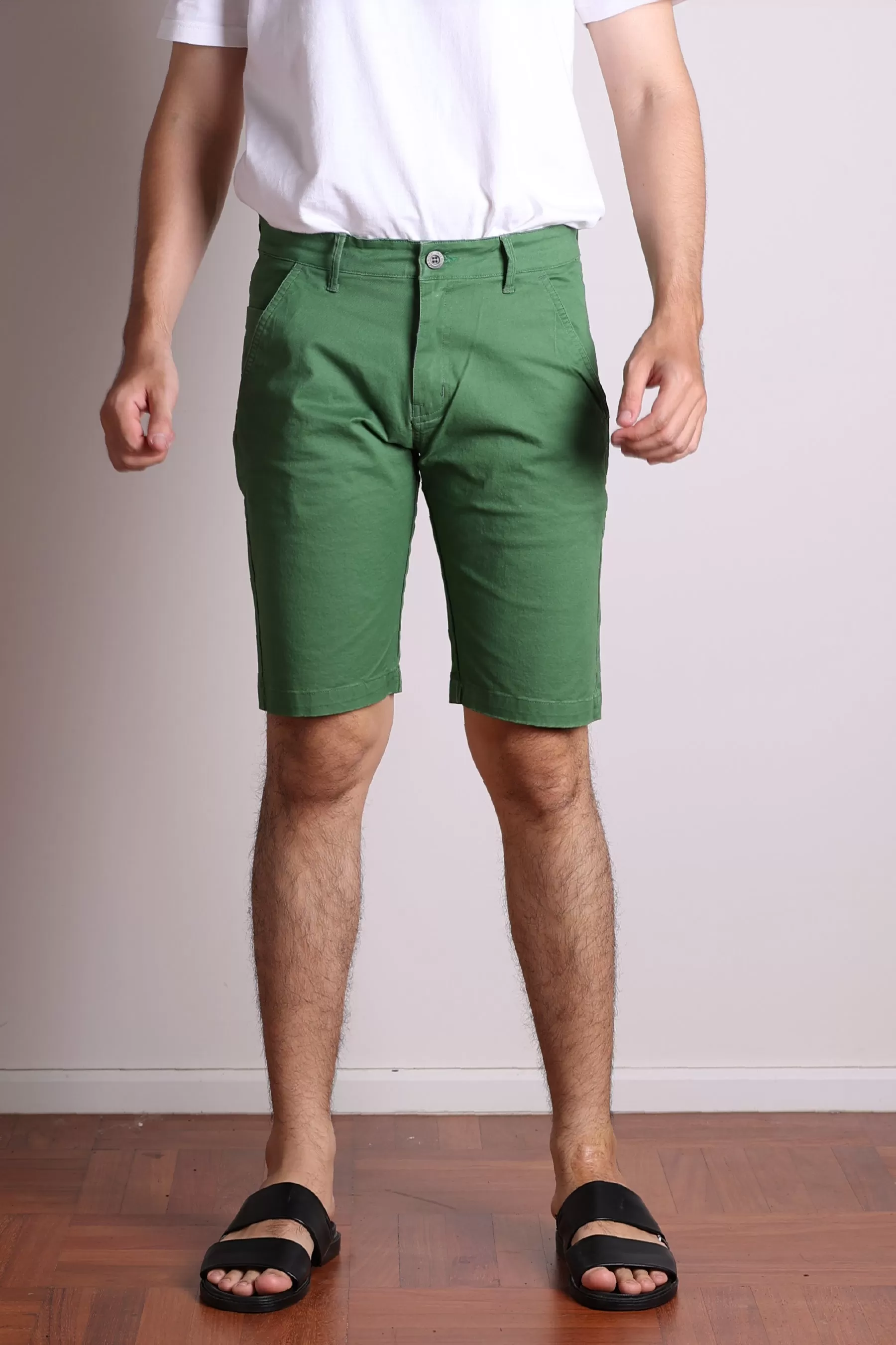 JACK RUSSEL MEN SHORTS SLIM FIT  รุ่น JS-217/GRN